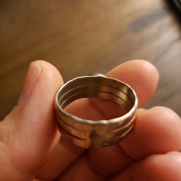 Vintage Sterling Silver Tigers Eye Ring